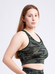 Lightweight Racerback Training Crop Tank Top for Active Women