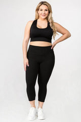 Buttery Soft Capri Leggings for Fitness Yoga and Everyday Wear