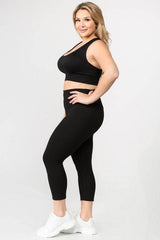 Buttery Soft Capri Leggings for Fitness Yoga and Everyday Wear