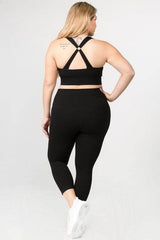 Buttery Soft Capri Leggings for Fitness Yoga and Everyday Wear