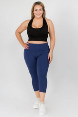 Buttery Soft Capri Leggings for Fitness Yoga and Everyday Wear