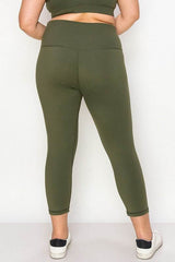 Buttery Soft Capri Leggings for Fitness Yoga and Everyday Wear