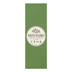 Foam Yoga Mat — Monteiro Holistic Health Logo Print, Non‑Slip Exercise Mat for Home & Studio