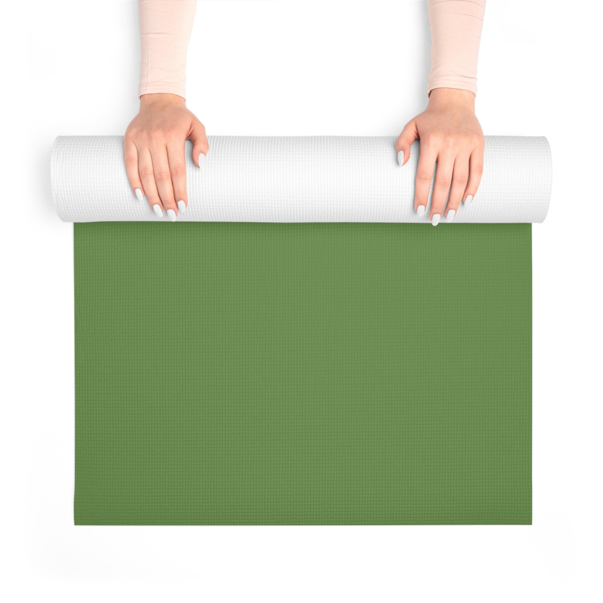 Foam Yoga Mat — Monteiro Holistic Health Logo Print, Non‑Slip Exercise Mat for Home & Studio