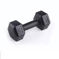 Rubberized Dumbbells for Arm Strength Training & Home Fitness
