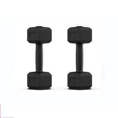 Rubberized Dumbbells for Arm Strength Training & Home Fitness