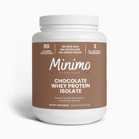 Chocolate Whey Isolate Protein Powder – 1.54 lbs