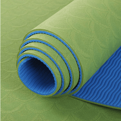 Maji Sports Premium TPE Yoga Mat with Two Tone Design