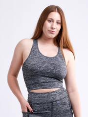 Lightweight Racerback Training Crop Tank Top for Active Women