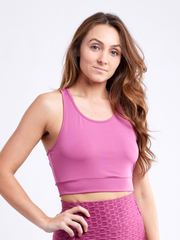 Lightweight Racerback Training Crop Tank Top for Active Women
