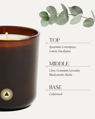 Grateful Pure Essential Oil Candle for Relaxation & Home Fragrance