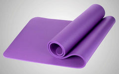 Premium 10mm Thick Yoga Mat for Comfort and Stability