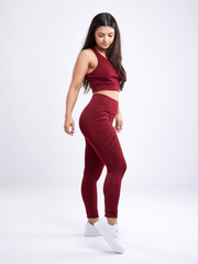Lightweight Racerback Training Crop Tank Top for Active Women