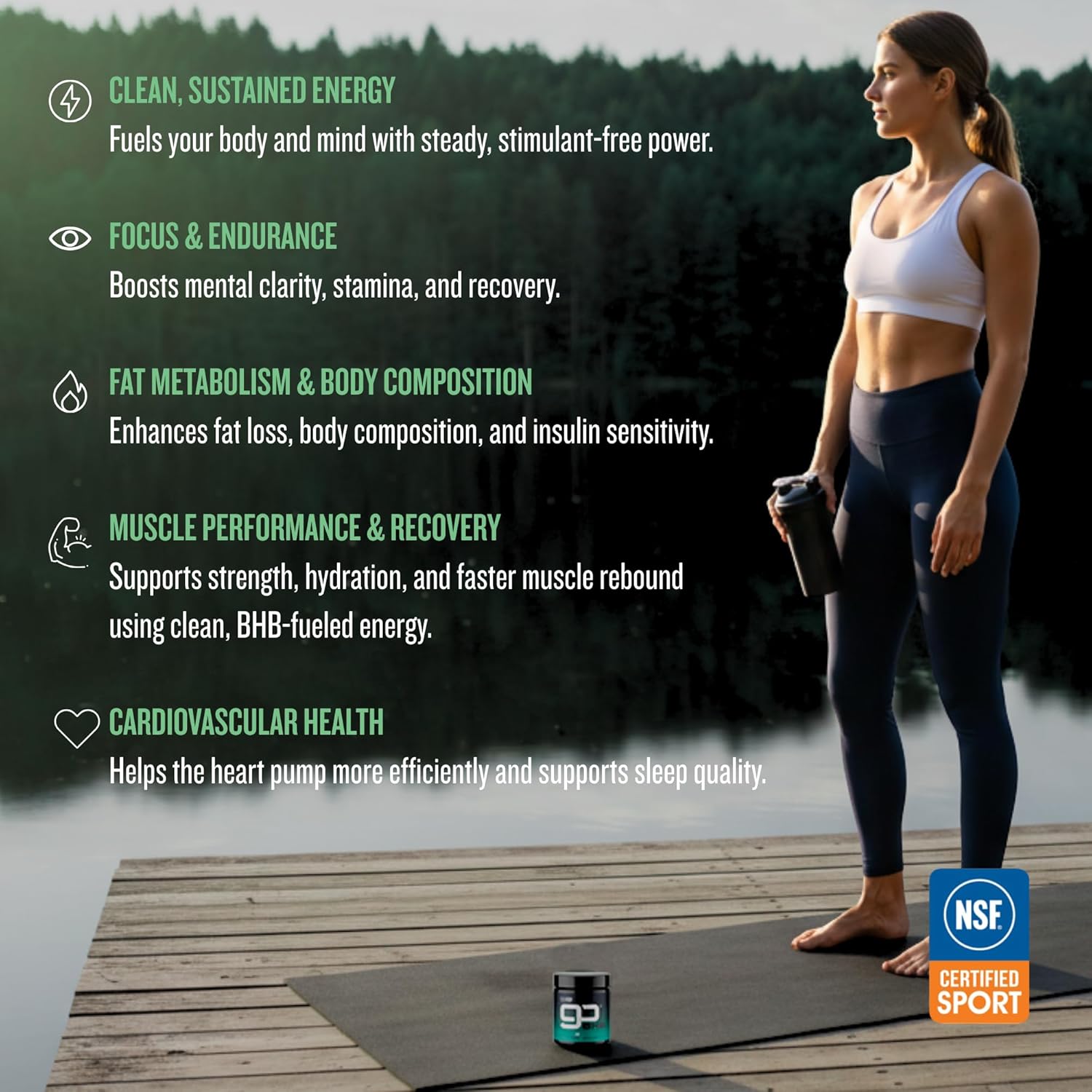 Exogenous Ketone Supplement for Energy and Keto Support