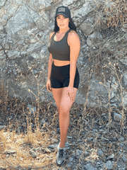 Lightweight Racerback Training Crop Tank Top for Active Women
