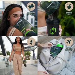 Vegan Protein Powder with Creatine – Single-Serve Packets