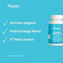 Complete Multivitamin + Immunity Boost Supplement – 60 Count