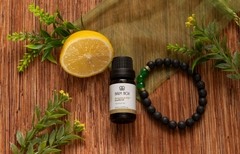 Bergamot Essential Oil & Diffuser Bracelet Aromatherapy Set