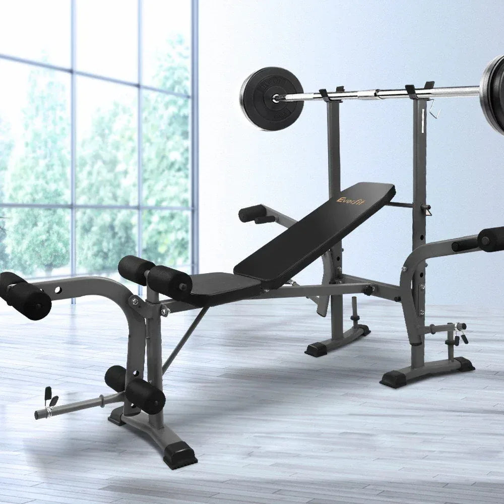 Multi-Station Weight Bench Press Home Gym Fitness Equipment