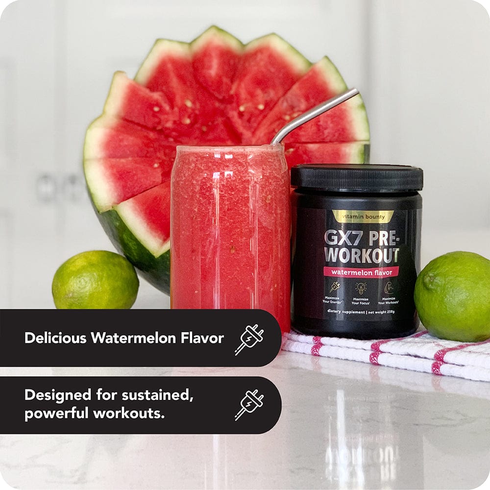 Watermelon Pre Workout for Energy Focus and Performance