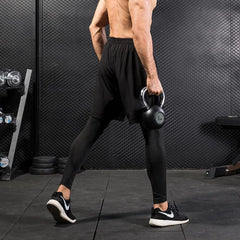 Men's Compression Tights for Fitness Training and Performance Support