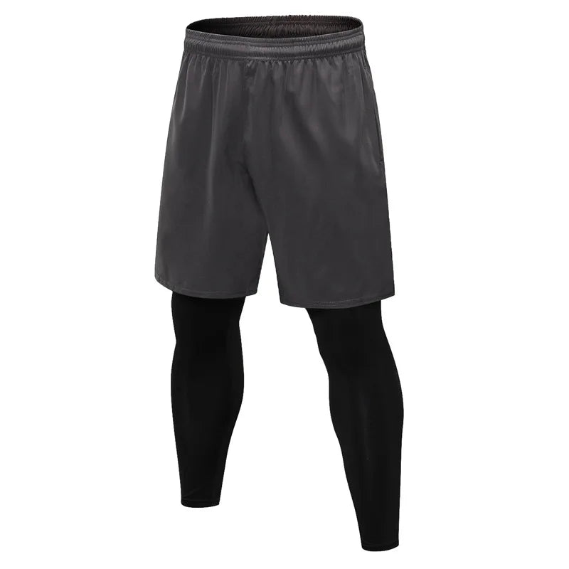 Men's Compression Tights for Fitness Training and Performance Support