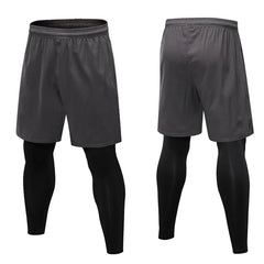 Men's Compression Tights for Fitness Training and Performance Support