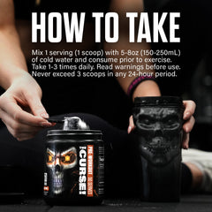 The Curse Pre Workout for Energy Focus and Training Performance