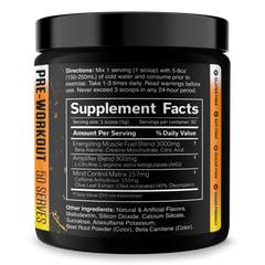 The Curse Pre Workout for Energy Focus and Training Performance