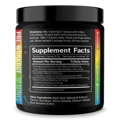 The Curse Pre Workout for Energy Focus and Training Performance