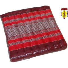 Kapok-Filled Meditation Cushion Pad 20" x 20" x 2" for Comfort & Support