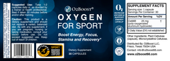 Oxygen for Sport Supplement for Endurance Energy and Performance