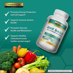 Nature's Lab Gold One Daily Multivitamin – Complete Daily Wellness Support