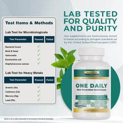 Nature's Lab Gold One Daily Multivitamin – Complete Daily Wellness Support