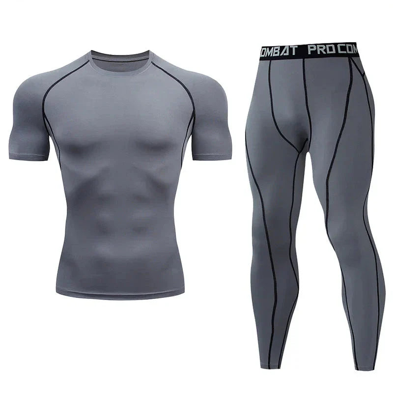 Men's Compression Fitness Gear for Gym Training and Performance