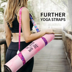 Yoga Mat Strap and Stretching Band for Pilates Training