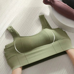 Breathable Anti Sweat Sports Bra for Women's Fitness Training