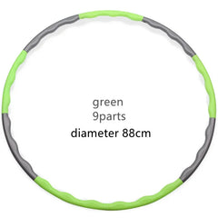 Adjustable Detachable Hula Hoop for Fitness Pilates and Exercise