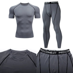 Men's Compression Fitness Gear for Gym Training and Performance