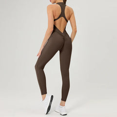 Women's Fitness Jumpsuit for Style Comfort and Active Performance