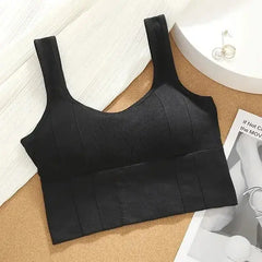 Breathable Anti Sweat Sports Bra for Women's Fitness Training