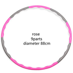Adjustable Detachable Hula Hoop for Fitness Pilates and Exercise