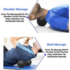 Yoga Peanut Massage Ball Set for Recovery and Muscle Relief