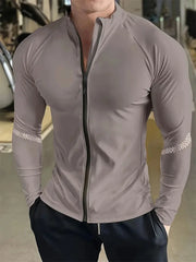 Men's Compression Sports Jacket for Running Gym and Fitness