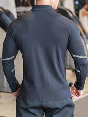 Men's Compression Sports Jacket for Running Gym and Fitness