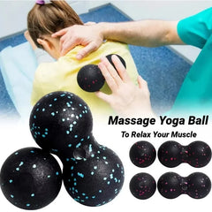 Yoga Peanut Massage Ball Set for Recovery and Muscle Relief