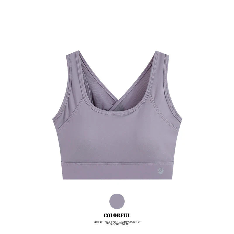 High Support Padded Fitness Bra for Gym and Running