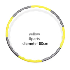 Adjustable Detachable Hula Hoop for Fitness Pilates and Exercise
