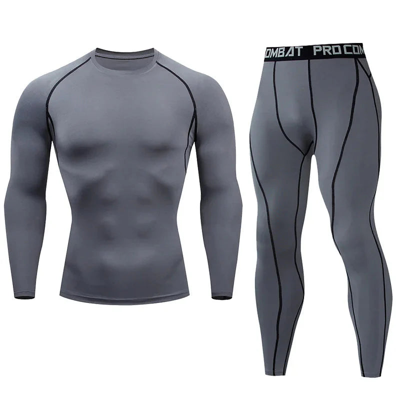 Men's Compression Fitness Gear for Gym Training and Performance