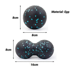 Yoga Peanut Massage Ball Set for Recovery and Muscle Relief